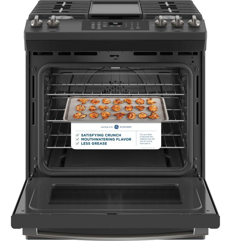 Ge Appliances JGS760FPDS Ge® 30" Slide-In Front-Control Convection Gas Range With No Preheat Air Fry