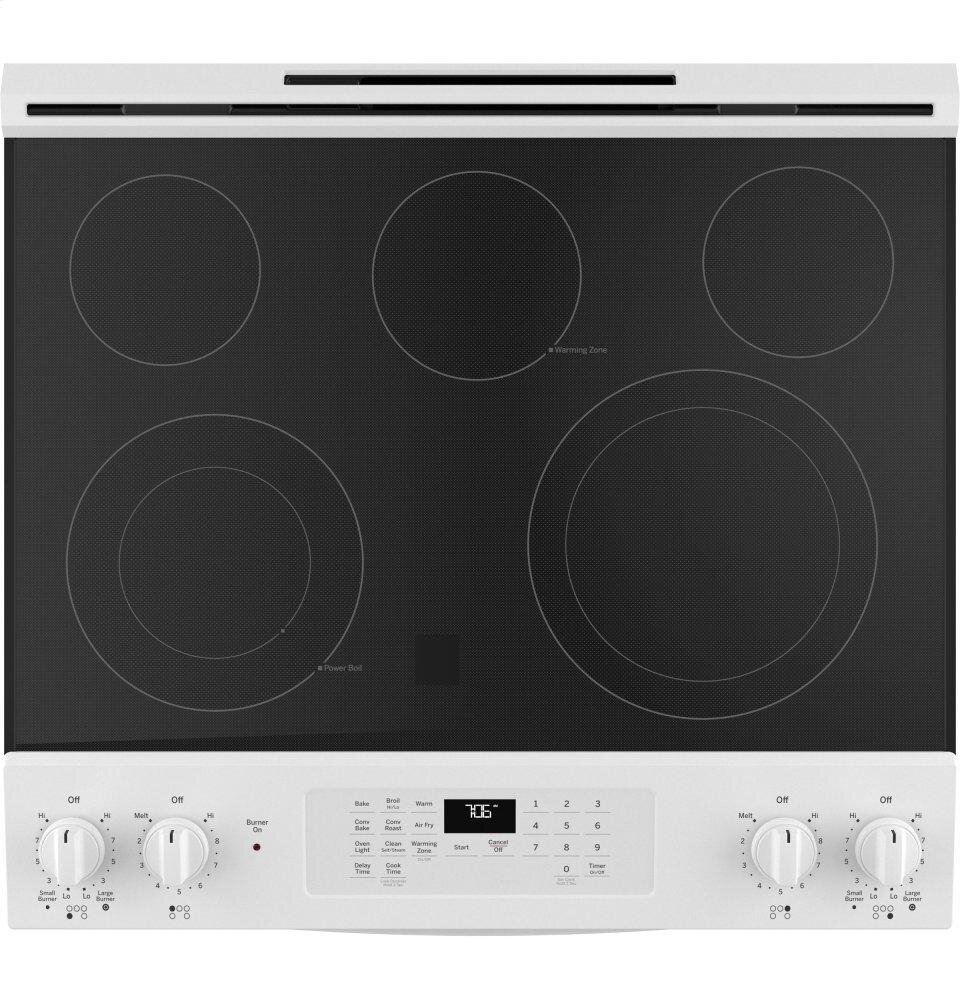 Ge Appliances JS760DPWW Ge® 30" Slide-In Electric Convection Range With No Preheat Air Fry