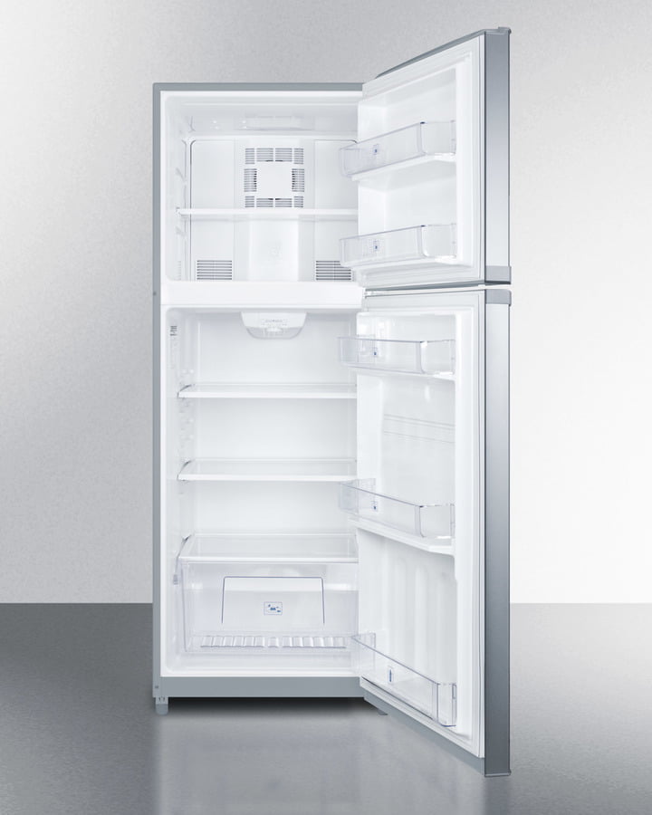 Summit FF1427SS 26" Wide Top Mount Refrigerator-Freezer