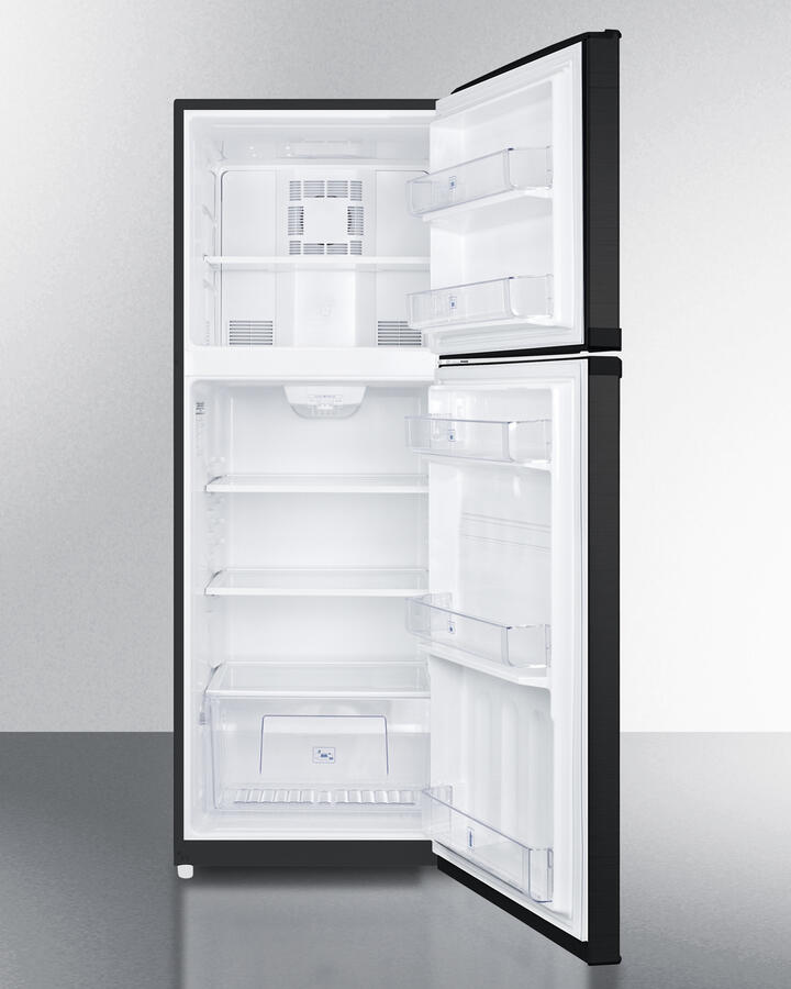 Summit FF1427BK 26" Wide Top Mount Refrigerator-Freezer