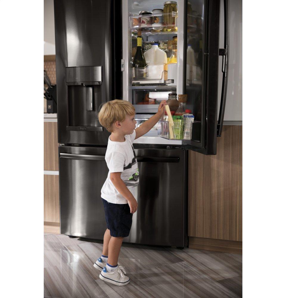 Ge Appliances PFD28KBLTS Ge Profile&#8482; Series 27.7 Cu. Ft. French-Door Refrigerator With Door In Door And Hands-Free Autofill