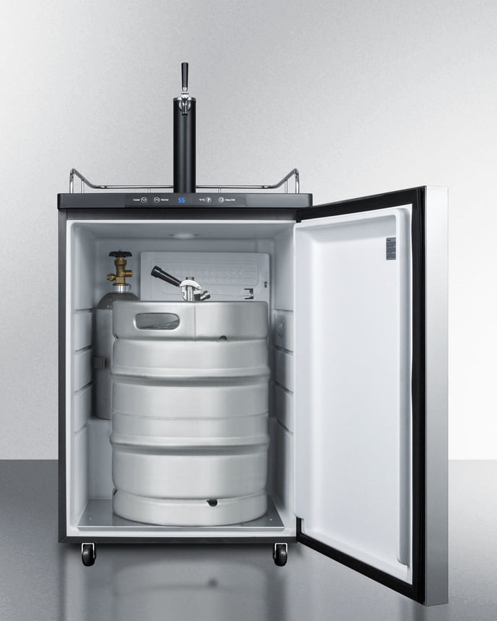 Summit SBC635MSSHH 24" Wide Kegerator