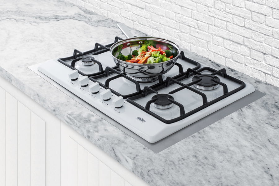 Summit GC5271WTK30 30" Wide 5-Burner Gas Cooktop