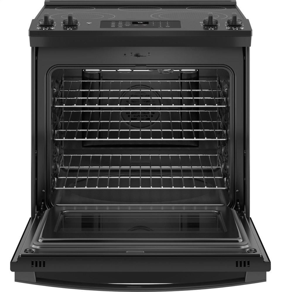 Ge Appliances JS760DPBB Ge® 30" Slide-In Electric Convection Range With No Preheat Air Fry