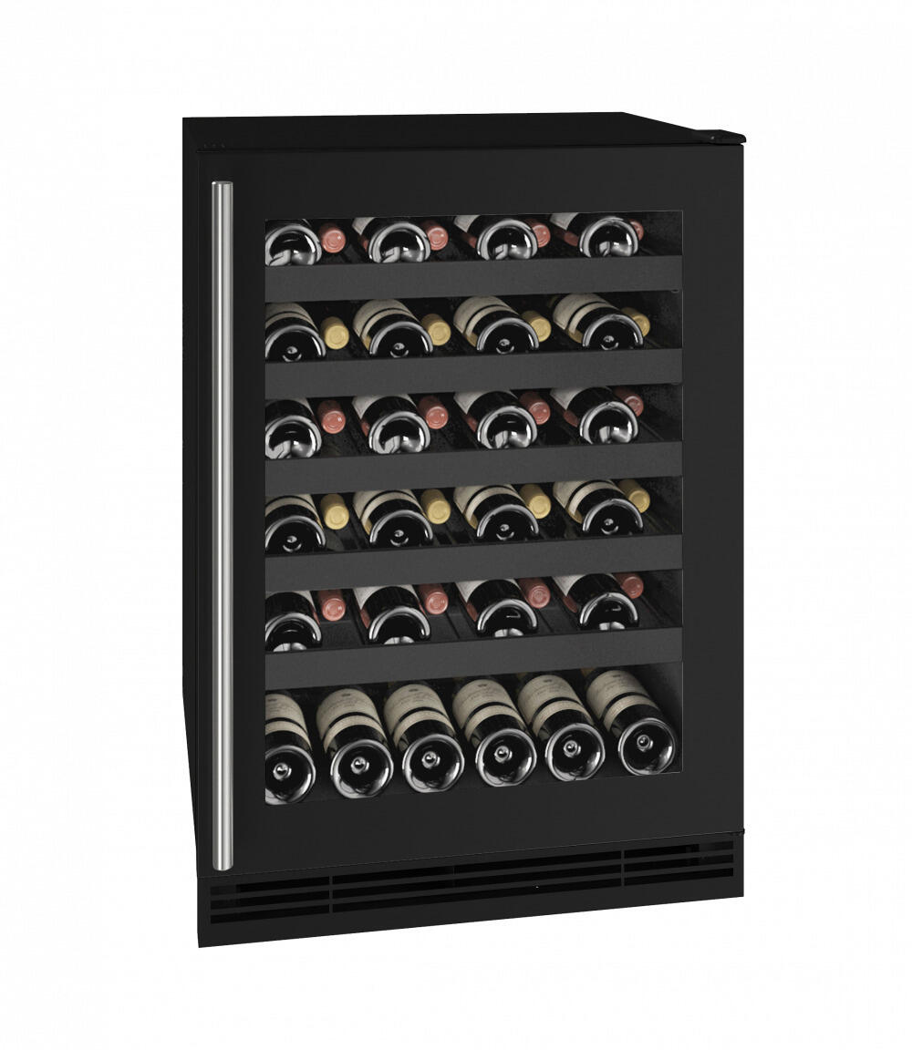 U-Line UHWC124BG01A Hwc124 24" Wine Refrigerator With Black Frame Finish (115V/60 Hz Volts /60 Hz Hz)