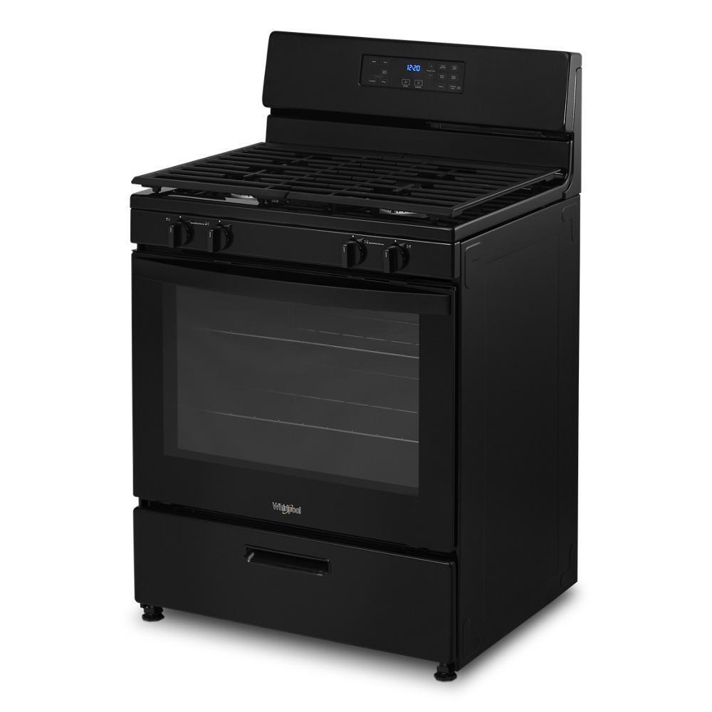 Whirlpool WFG320M0MB 5.1 Cu. Ft. Freestanding Gas Range With Broiler Drawer