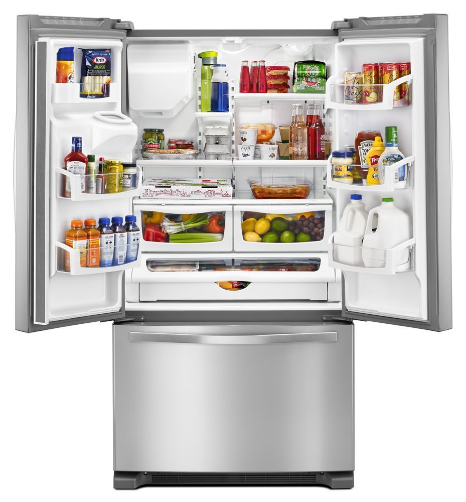 Whirlpool WRF555SDFZ 36-Inch Wide French Door Refrigerator - 25 Cu. Ft.