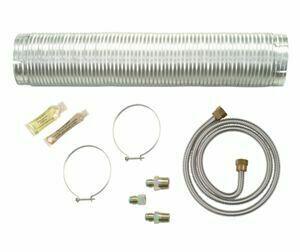 Amana 4396652RB Gas Dryer Installation Kit - Gray-Gold