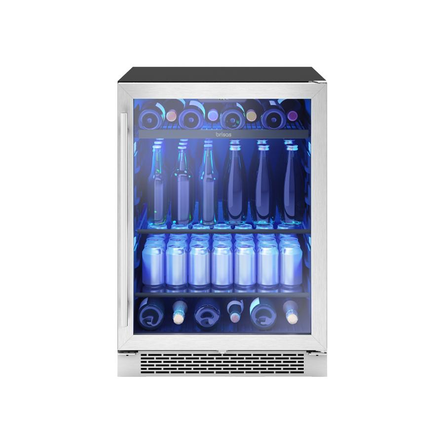 Brisas By Zephyr BBV24C01AG Brisas Single Zone Beverage Cooler