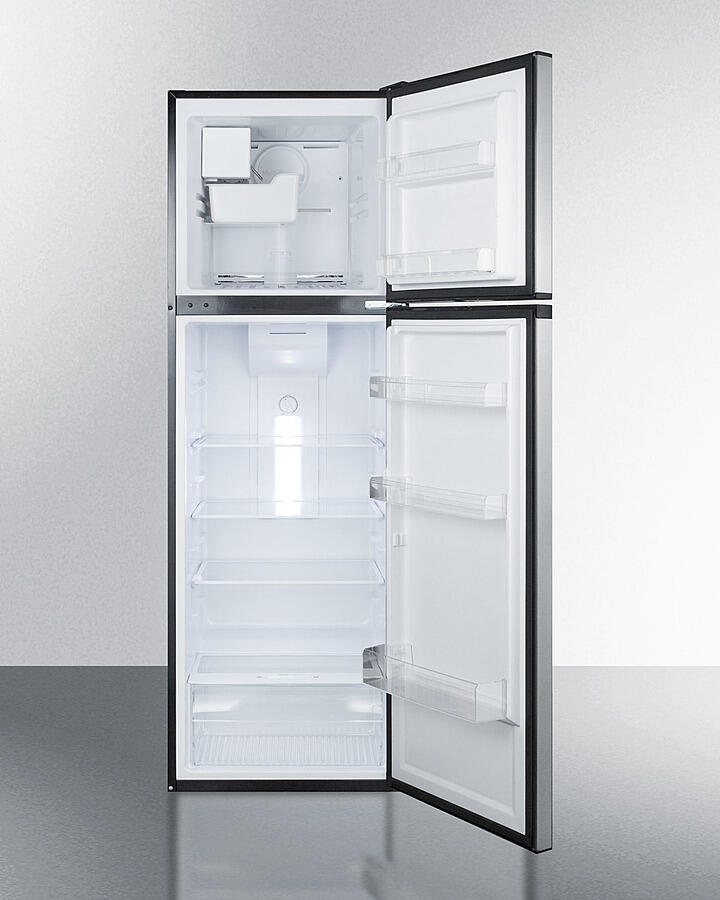 Summit FF923PLIM 22" Wide Top Mount Refrigerator-Freezer With Icemaker