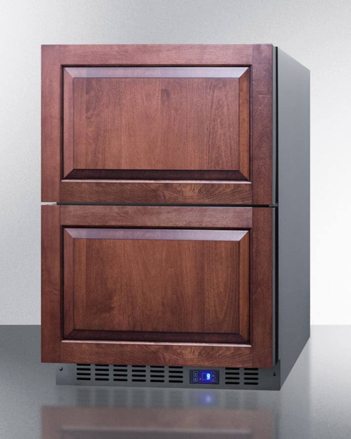 Summit CL2R248 24" Wide Built-In 2-Drawer All-Refrigerator