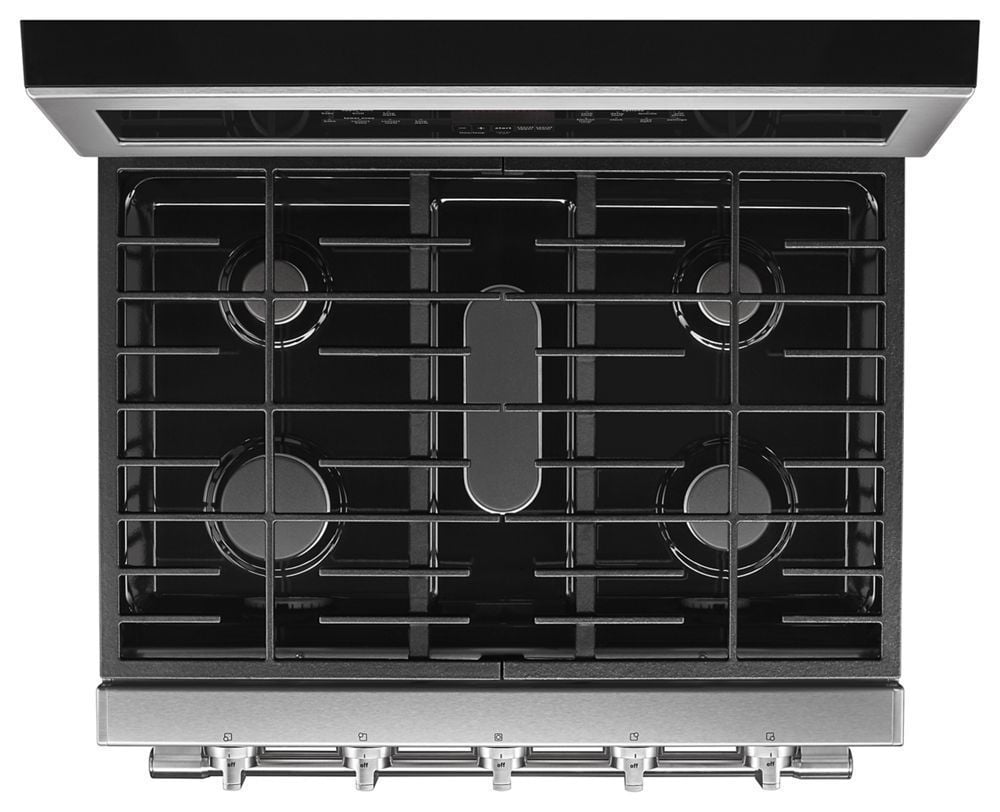 Maytag MGT8800FZ 30-Inch Wide Double Oven Gas Range With True Convection - 6.0 Cu. Ft.