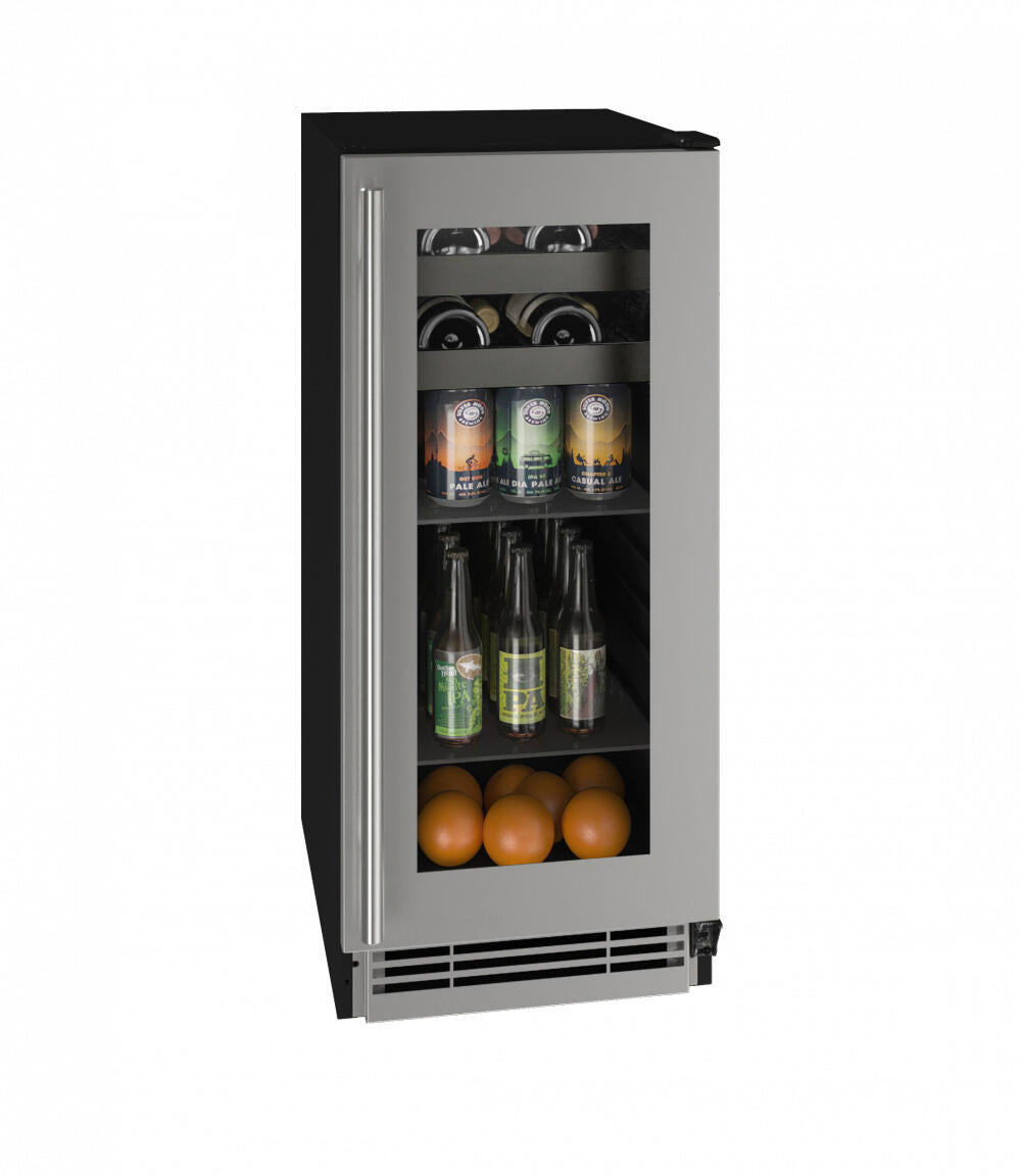 U-Line UHBV115SG01A Hbv115 15" Beverage Center With Stainless Frame Finish (115V/60 Hz Volts /60 Hz Hz)