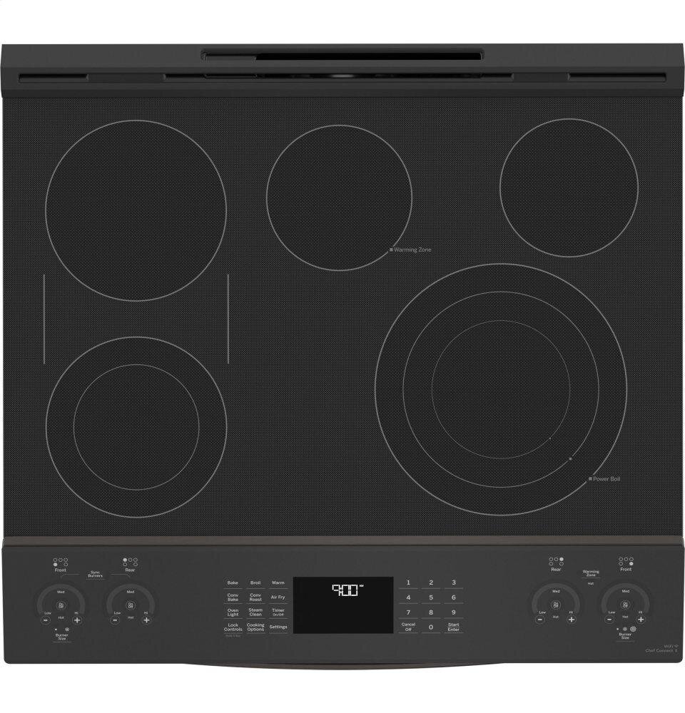 Ge Appliances PSS93BPTS Ge Profile&#8482; 30" Smart Slide-In Electric Convection Range With No Preheat Air Fry