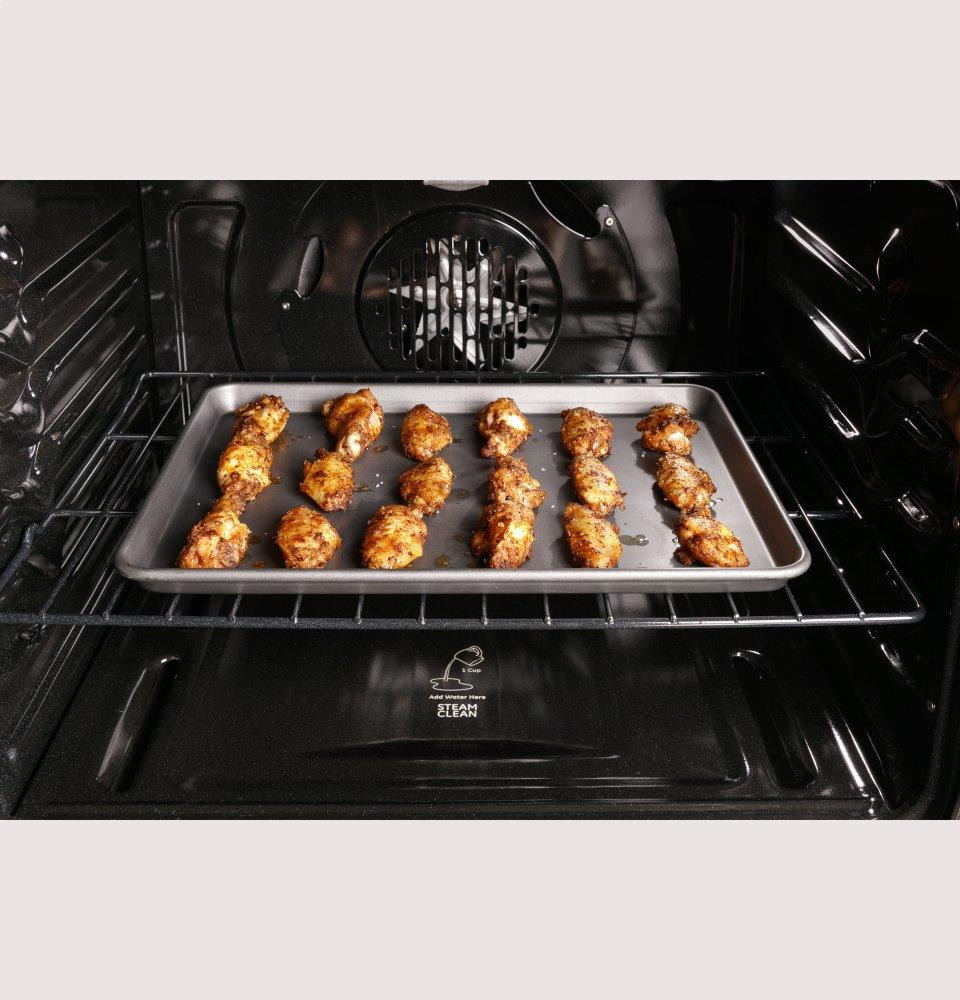 Ge Appliances PGB935YPFS Ge Profile&#8482; Smart 30" Free-Standing Self Clean Gas Fingerprint Resistant Range With No Preheat Air Fry