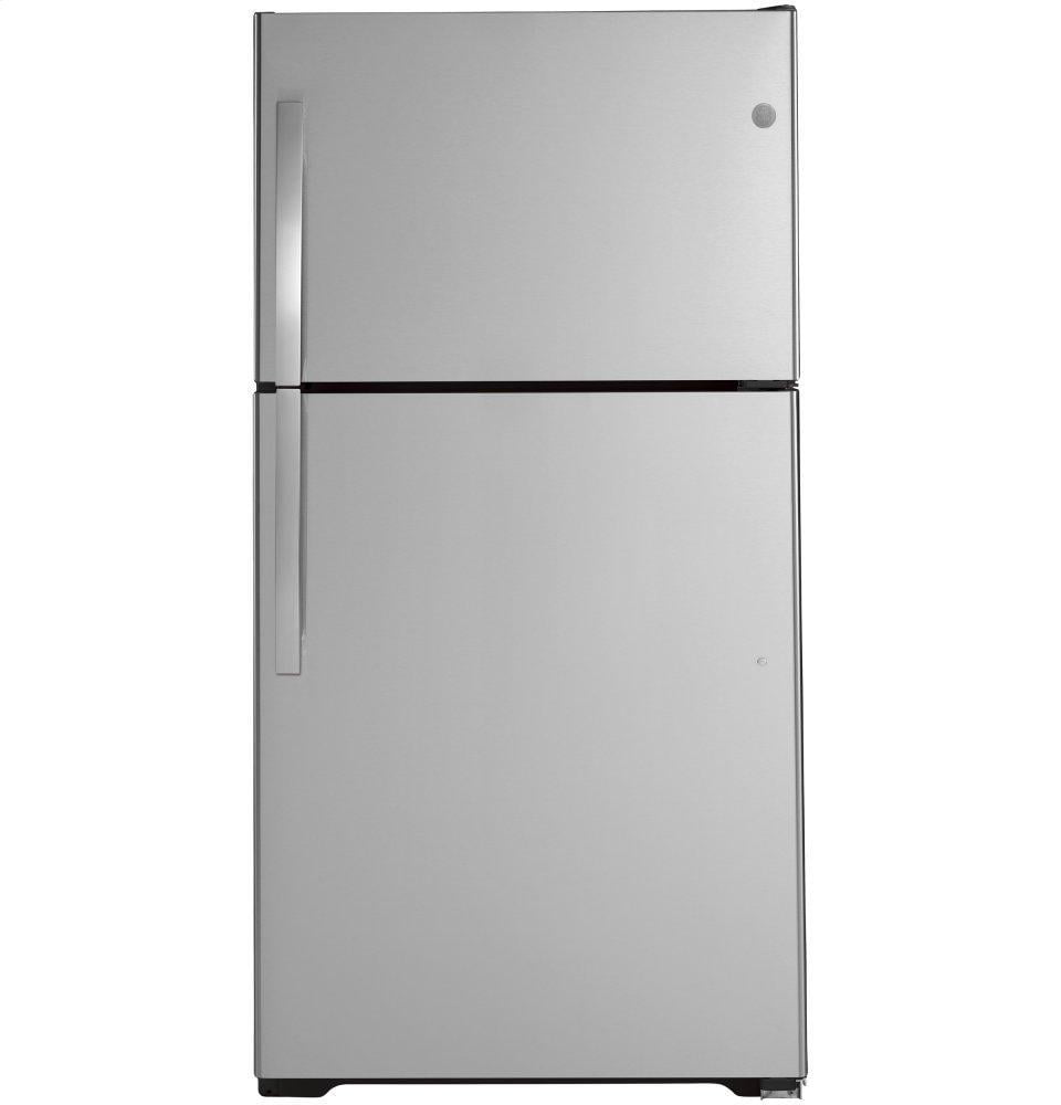 Ge Appliances GIE22JSNRSS Ge® Energy Star® 21.9 Cu. Ft. Top-Freezer Refrigerator