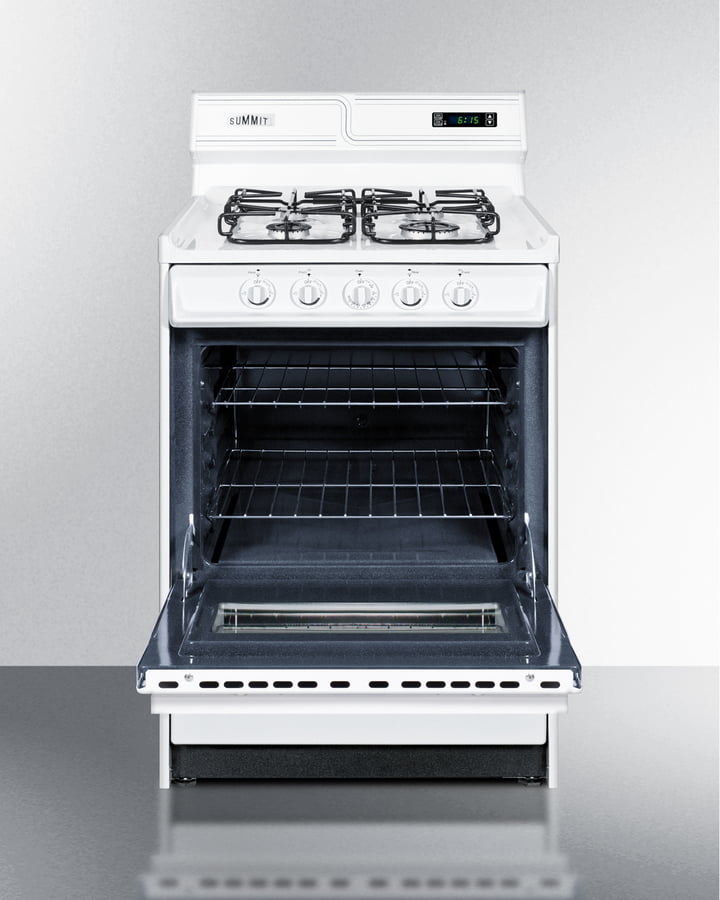 Summit WTM6307KSW 24" Wide Gas Range