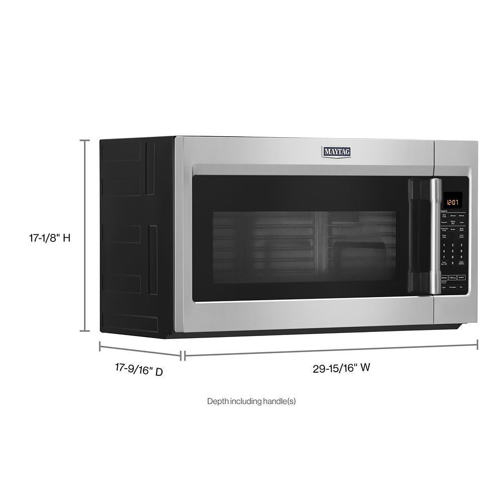 Maytag MMV5227JZ Over-The-Range Microwave With Dual Crisp Feature - 1.9 Cu. Ft.