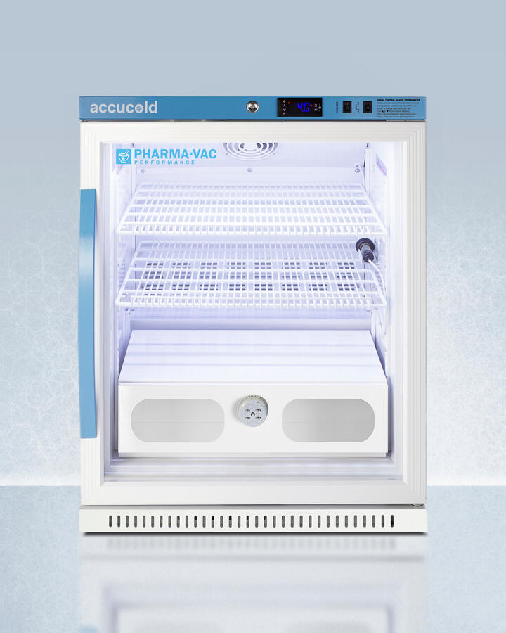 Summit LOCKBOXWKIT Interior Locking Compartment With Combination Lock And Front Windows For Use With Select Accucold And Summit Refrigerators