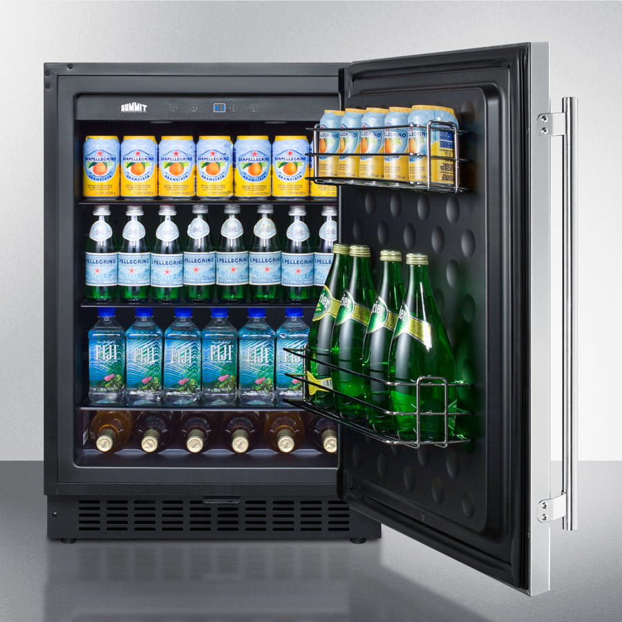 Summit FF64BSS 24" Wide Built-In All-Refrigerator