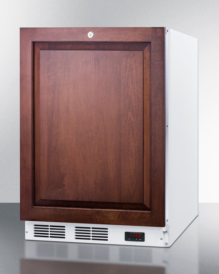 Summit VT65ML7BIIFADA Commercial Ada Compliant Built-In Medical All-Freezer With Lock, Capable Of -25 C Operation; Door Accepts Fully Overlay Panels