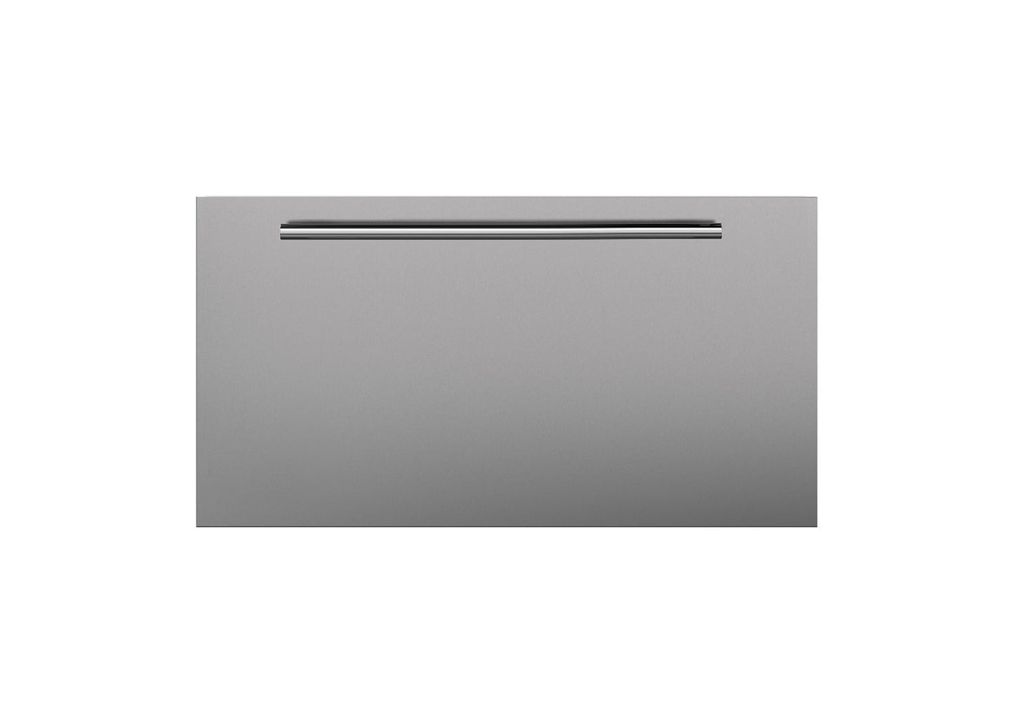 Sub-Zero 7030243 Stainless Steel Dual Flush Inset Drawer Panel With Tubular Handle - Rh