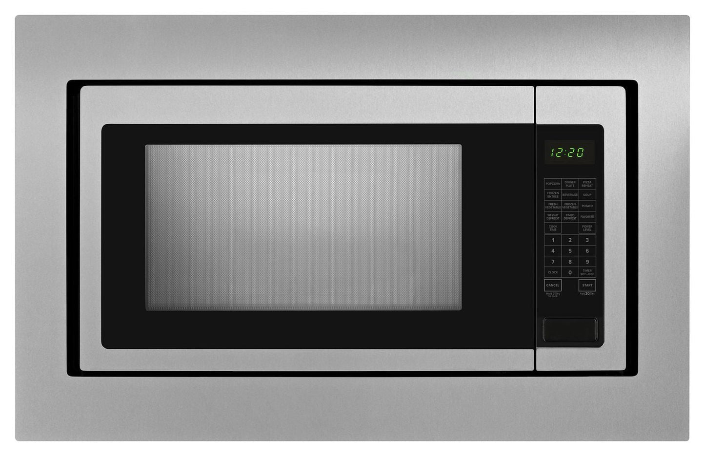 Amana AMC4322GS 2.2 Cu. Ft. Countertop Microwave With Add :30 Seconds Option Black-On-Stainless