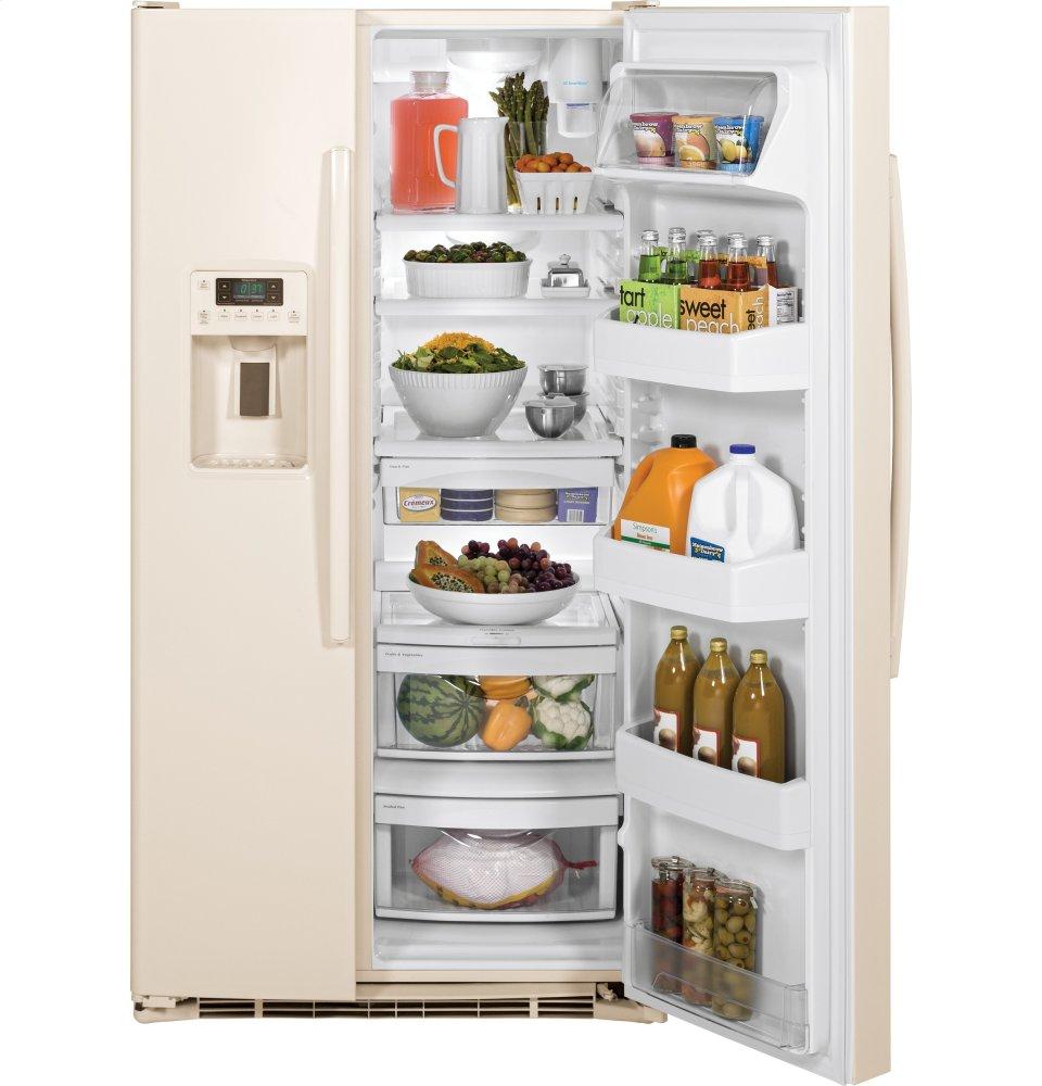 Ge Appliances GSE25GGHCC Ge® Energy Star® 25.3 Cu. Ft. Side-By-Side Refrigerator