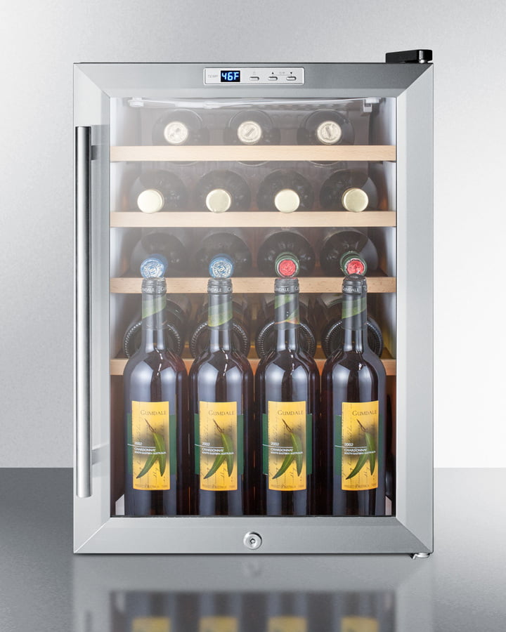 Summit SCR312LBICSSWC2 Compact Built-In Wine Cellar