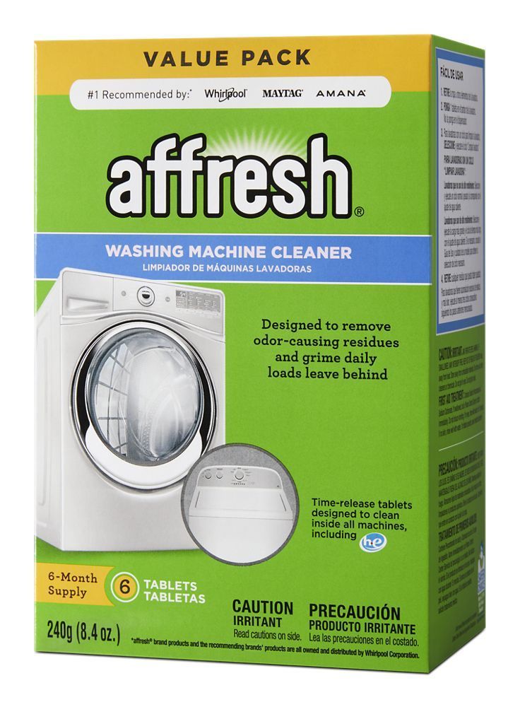 Whirlpool Affresh 6-Count Washer Machine Cleaner