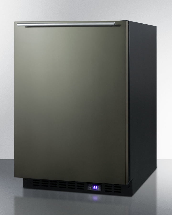 Summit SCFF53BXKSHHIM 24" Wide Built-In All-Freezer With Icemaker