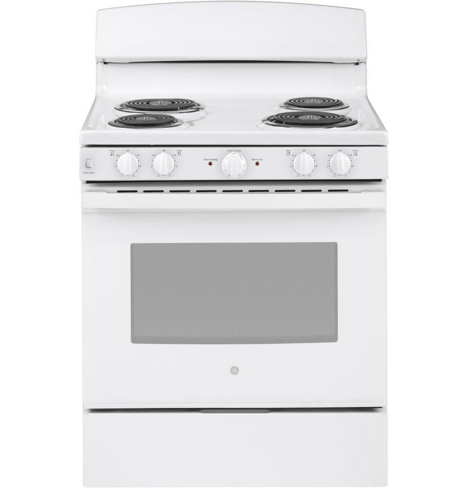 Ge Appliances JBS460DMWW Ge® 30" Free-Standing Electric Range