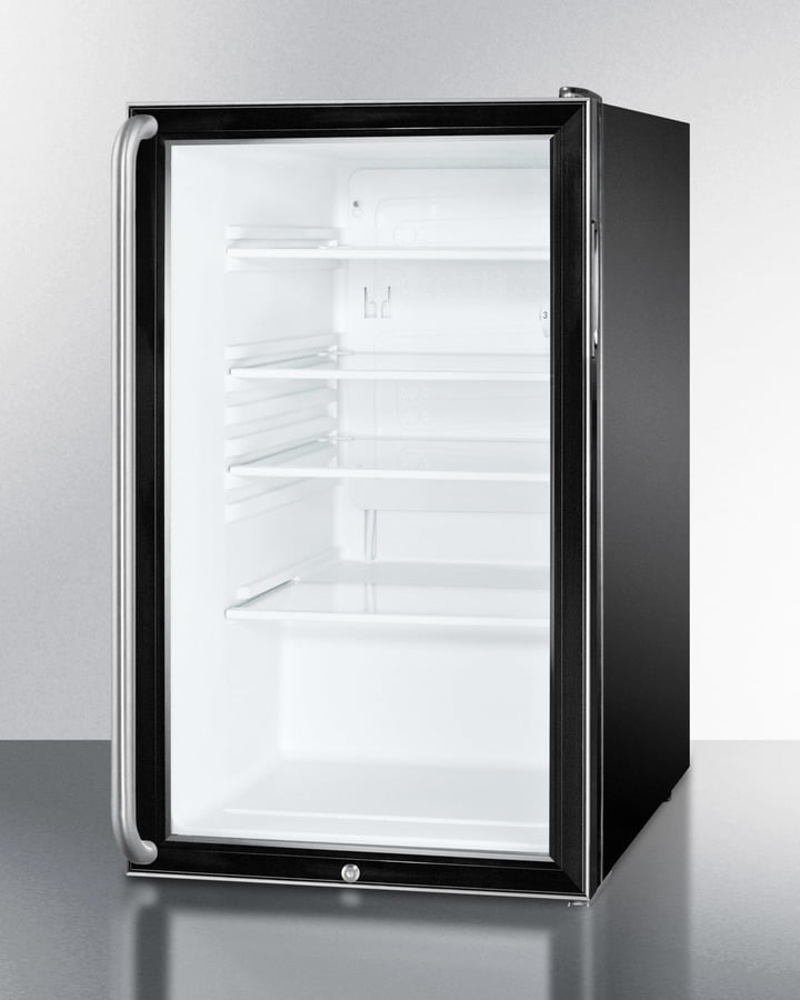 Summit SCR500BLBI7SH 20" Wide Built-In All-Refrigerator