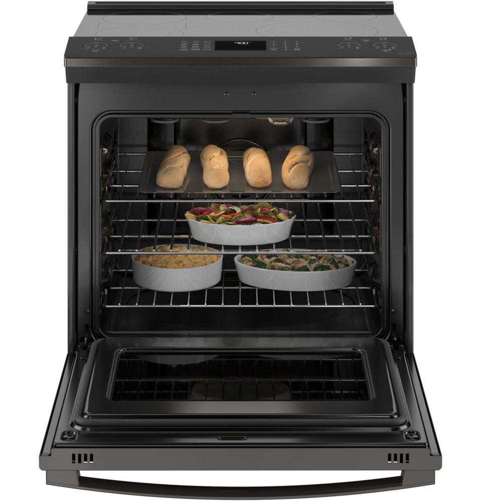 Ge Appliances PSS93BPTS Ge Profile&#8482; 30" Smart Slide-In Electric Convection Range With No Preheat Air Fry