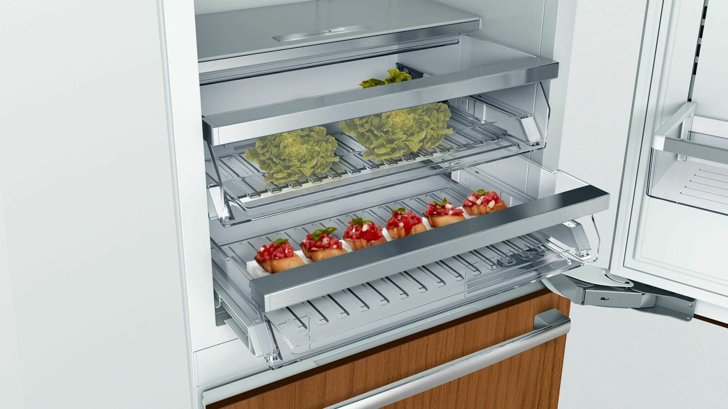 Bosch B30IB905SP Benchmark® Built-In Bottom Freezer Refrigerator 30'' B30Ib905Sp