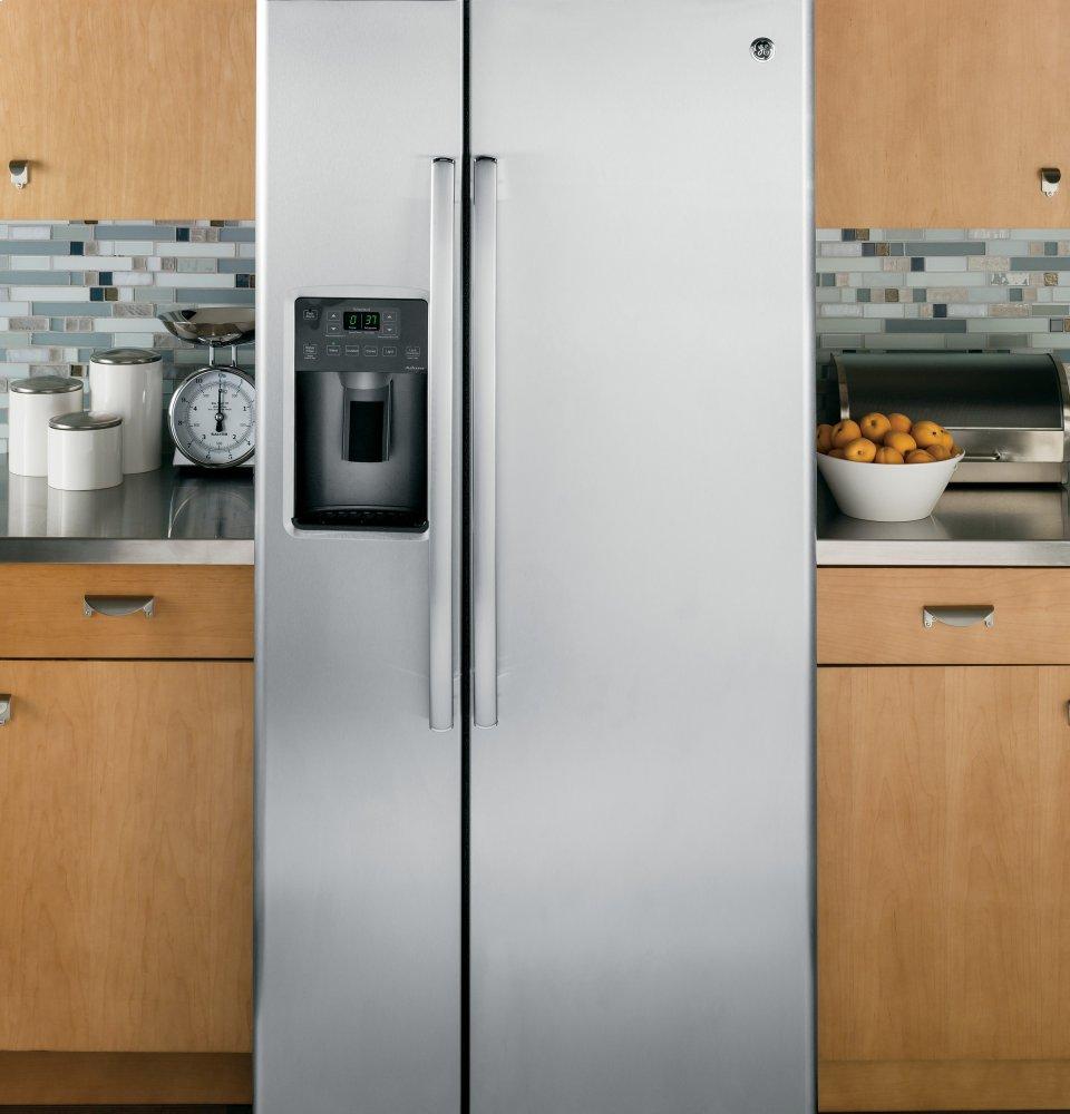 Ge Appliances GSS23GSKSS Ge® 23.2 Cu. Ft. Side-By-Side Refrigerator