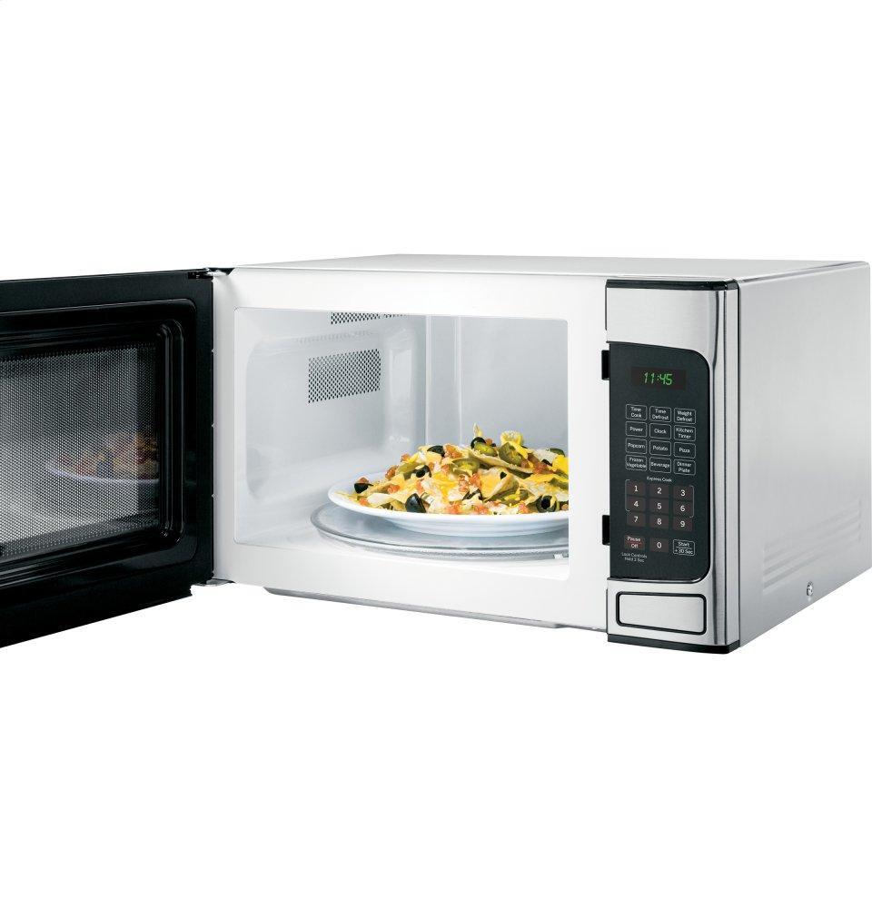 Ge Appliances JESP113SPSS Ge® 1.1 Cu. Ft. Capacity Countertop Microwave Oven