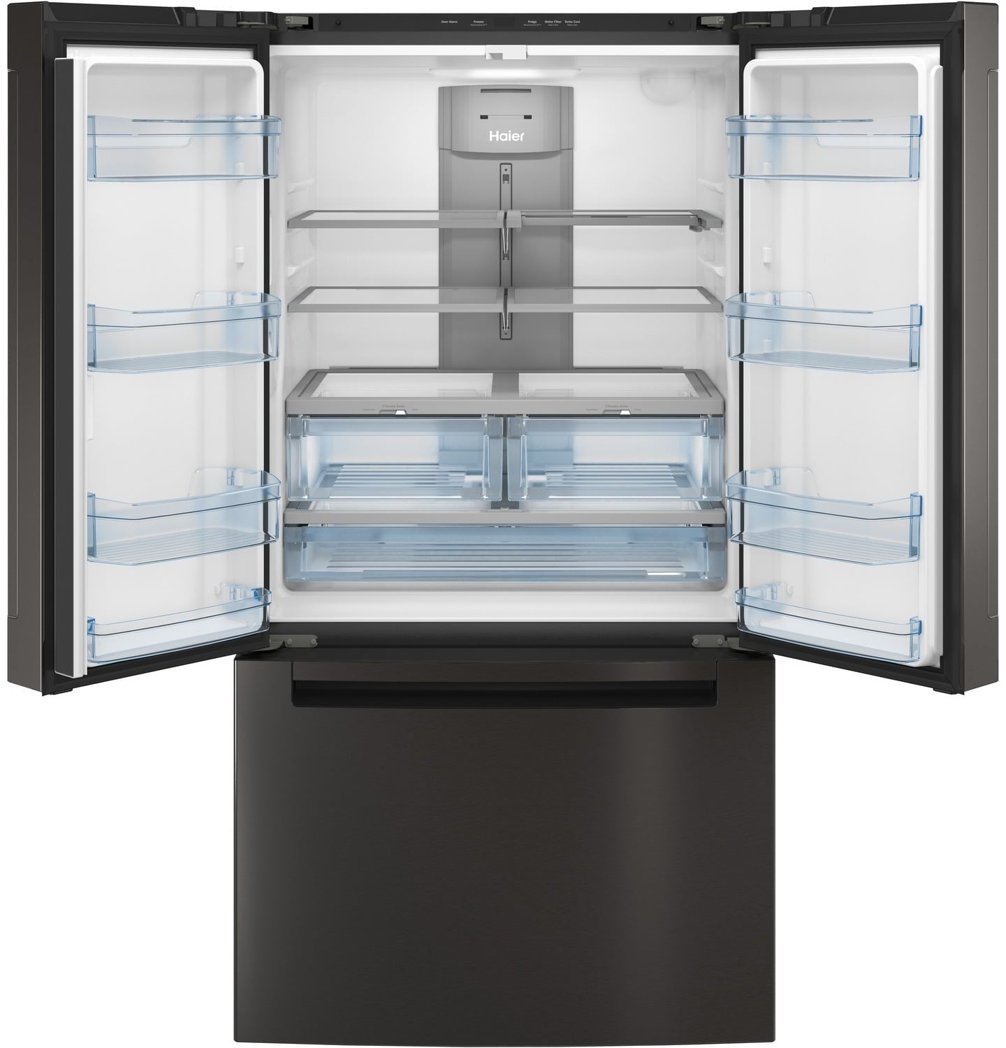 Haier QNE27JBMTS Energy Star® 27.0 Cu. Ft. French-Door Refrigerator