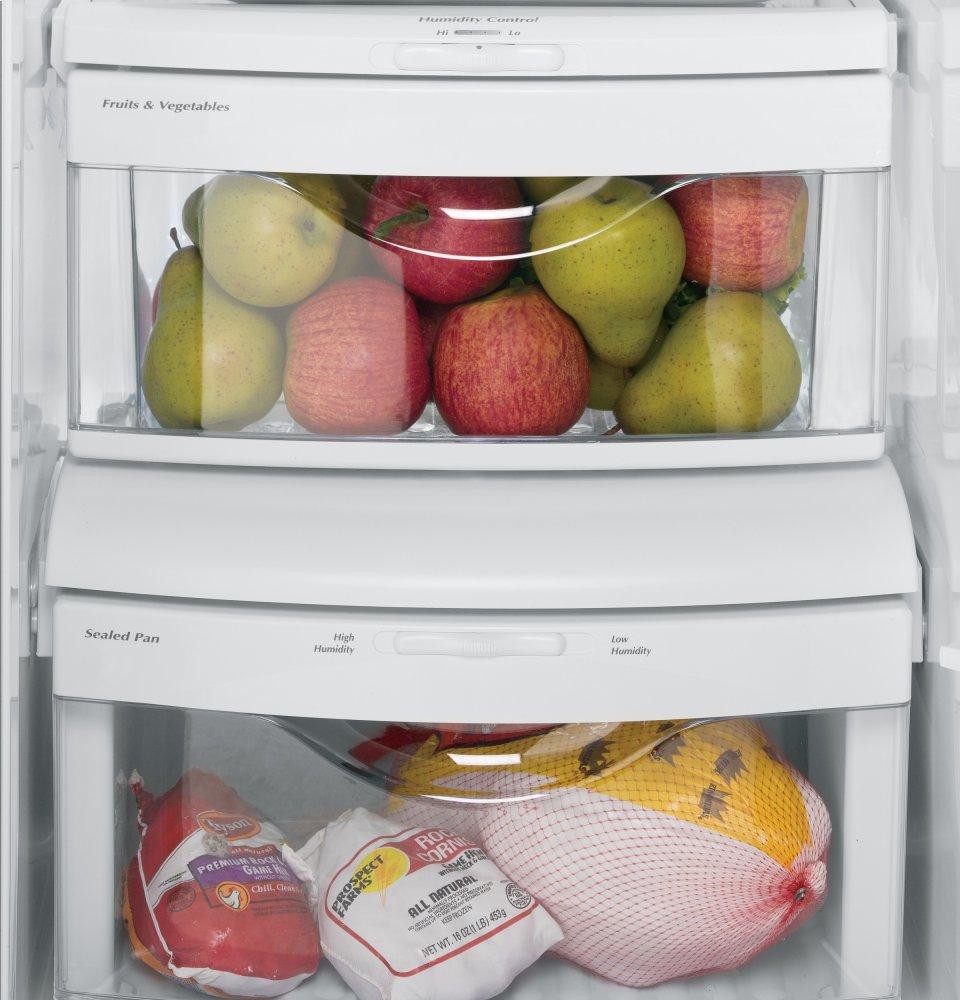 Ge Appliances GSS23GGKBB Ge® 23.2 Cu. Ft. Side-By-Side Refrigerator