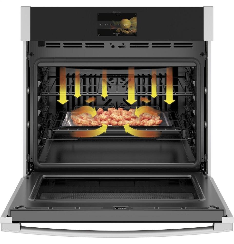 Ge Appliances PTS9000SNSS Ge Profile&#8482; 30" Smart Built-In Convection Single Wall Oven With In-Oven Camera And No Preheat Air Fry