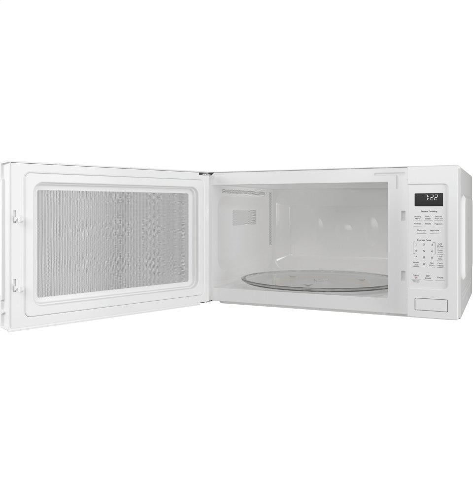 Open Box - Stainless Steel GE. 2.2 cu. ft. Countertop Microwave Oven w