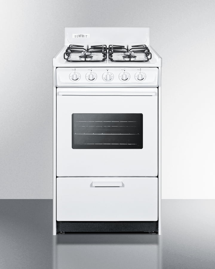 Summit WTM1107SW 20" Wide Gas Range