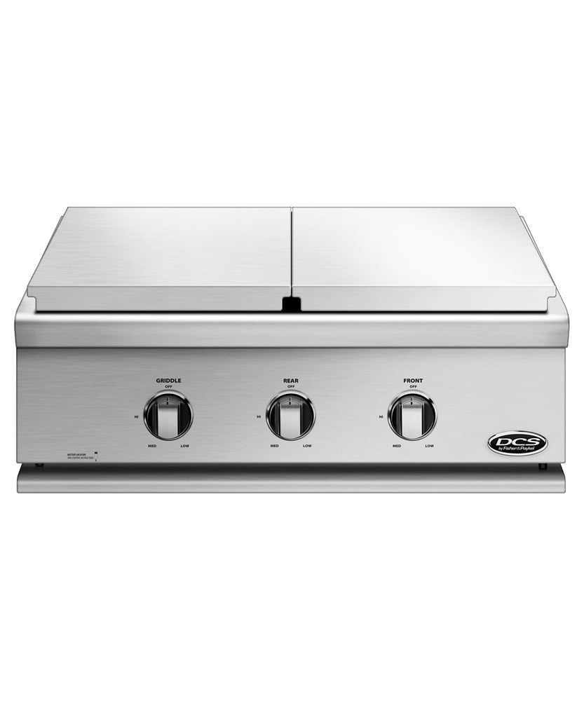 Dcs BFGC30BGDL 30" Series 7 Griddle/Double Side Burner, Lp Gas