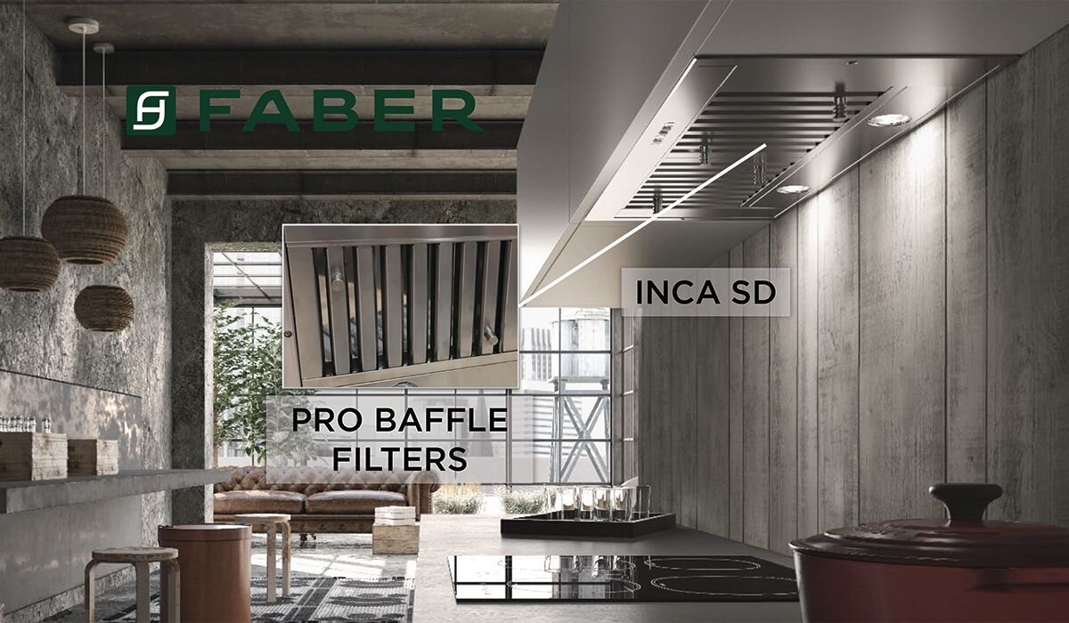 Faber INSD35SSV 35" Pro Series Insert Hood With Variable Air Management