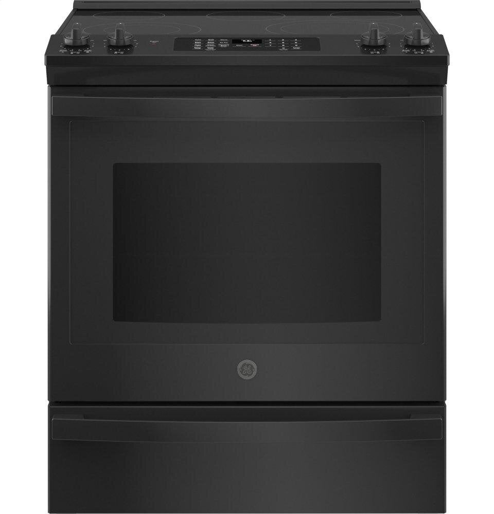 Ge Appliances JS760DPBB Ge® 30" Slide-In Electric Convection Range With No Preheat Air Fry