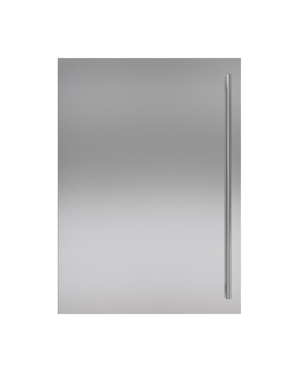 Sub-Zero 7030229 Stainless Steel Dual Flush Inset Door Panel With Tubular Handle