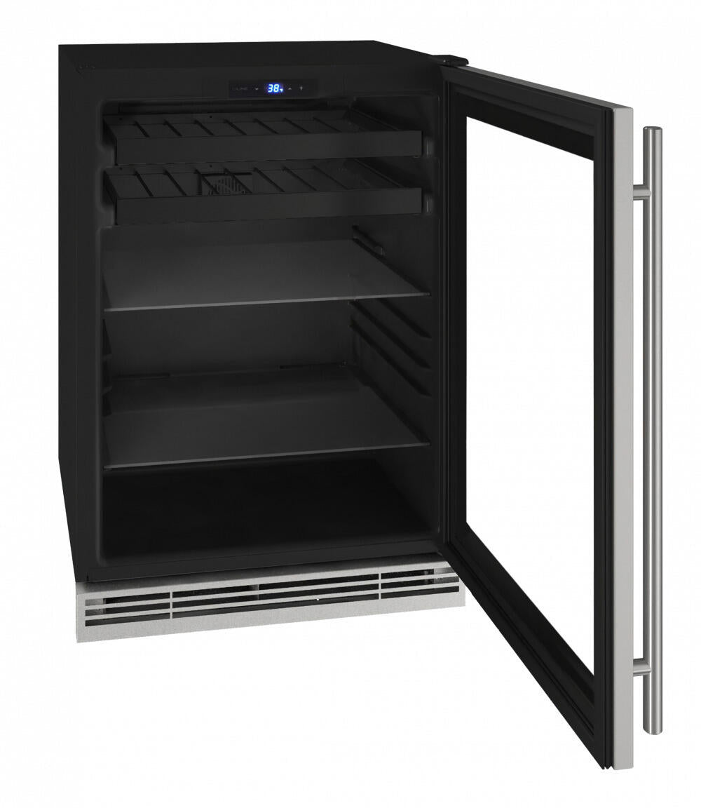 U-Line UHBV124SG01A Hbv124 24" Beverage Center With Stainless Frame Finish (115V/60 Hz Volts /60 Hz Hz)