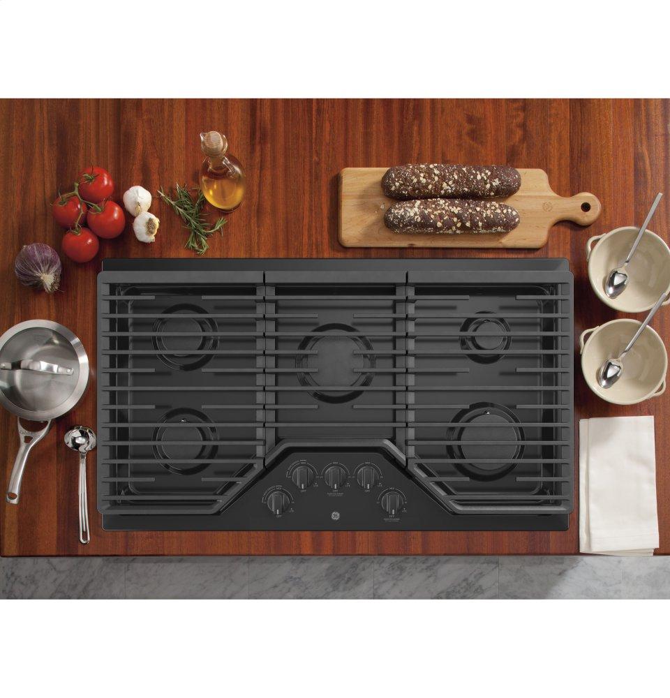 GE Profile 36-inch Built-In Gas Cooktop with MAX Burner System PGP7036
