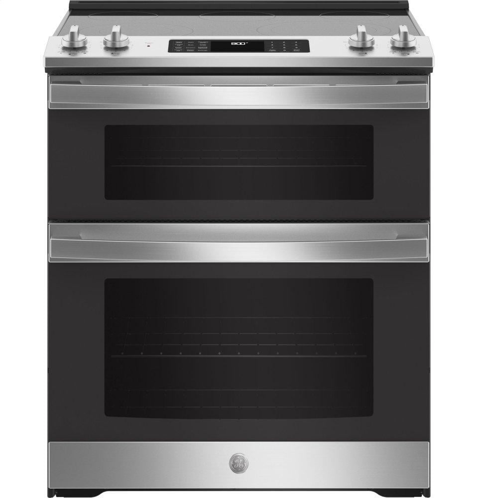 Ge Appliances JSS86SPSS Ge® 30" Slide-In Electric Convection Double Oven Range