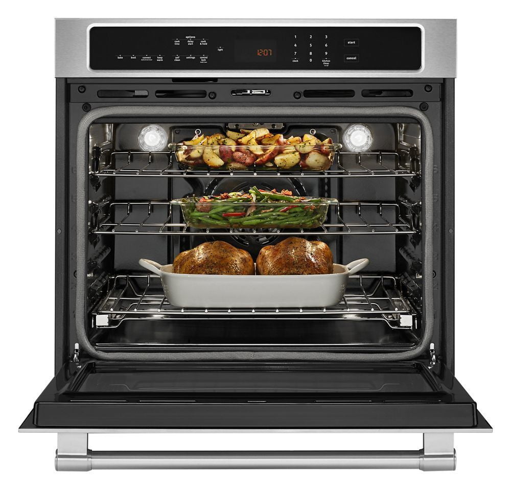 Maytag MEW9527FZ 27-Inch Wide Single Wall Oven With True Convection - 4.3 Cu. Ft.